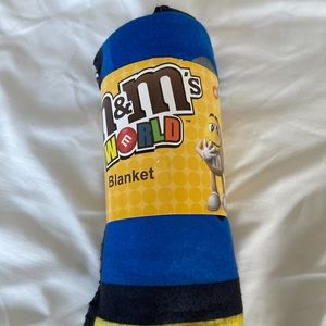 M&M’s World Blanket 50” X60” BRAND NEW
